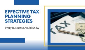 tax planning strategies every business