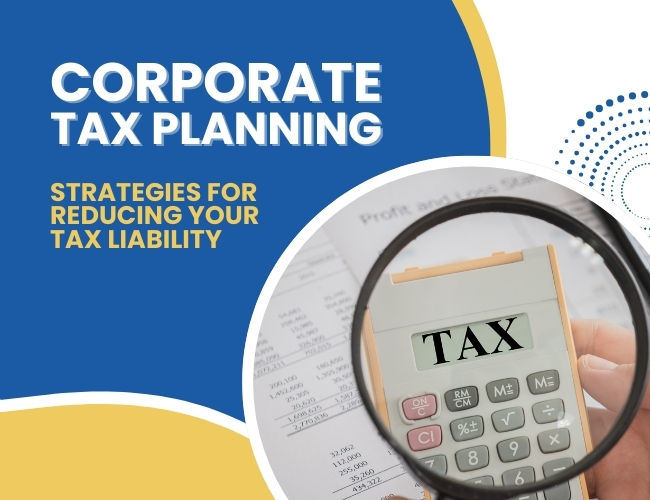 corporate tax planning stratergies